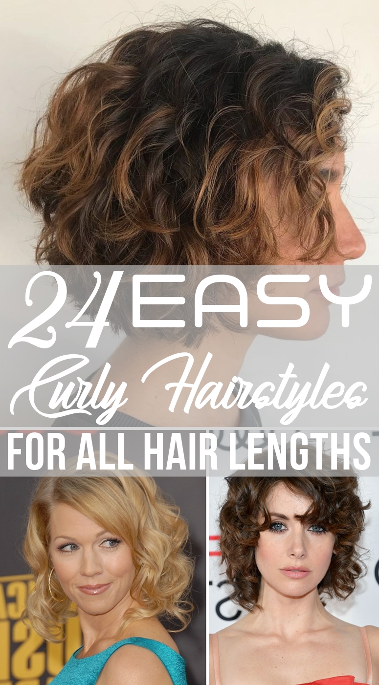 24 Easy Curly Hairstyles for All Hair Lengths