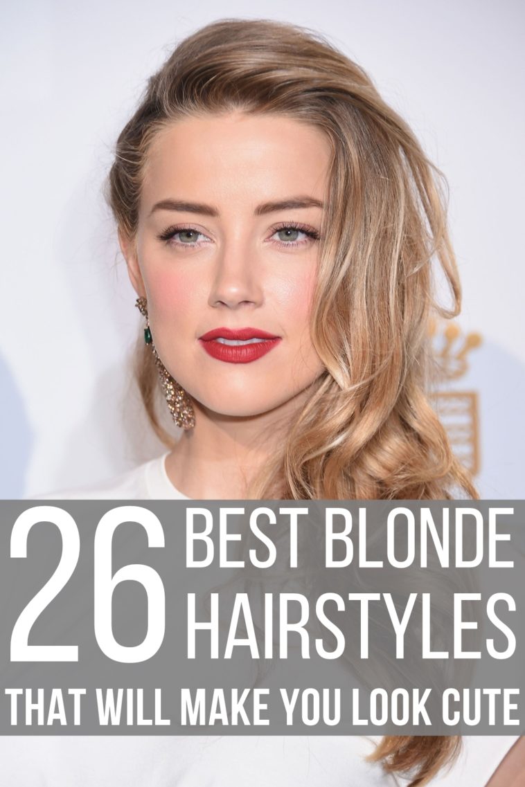 26 Best Blonde Hairstyles That Will Make You Look Cute