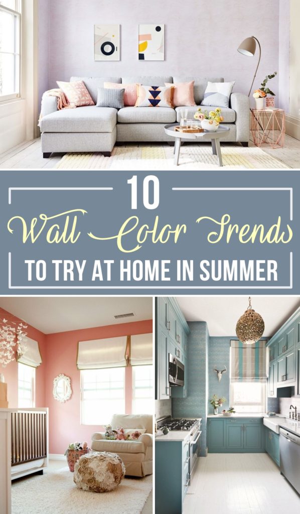 10 Wall Color Trends to Try at Home in Summer