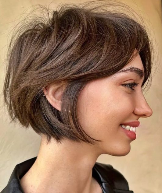 18 Trendy Pixie Bob Haircut Ideas To Rock In 2024   Pixie Bob Haircut Ideas 1 531x634 